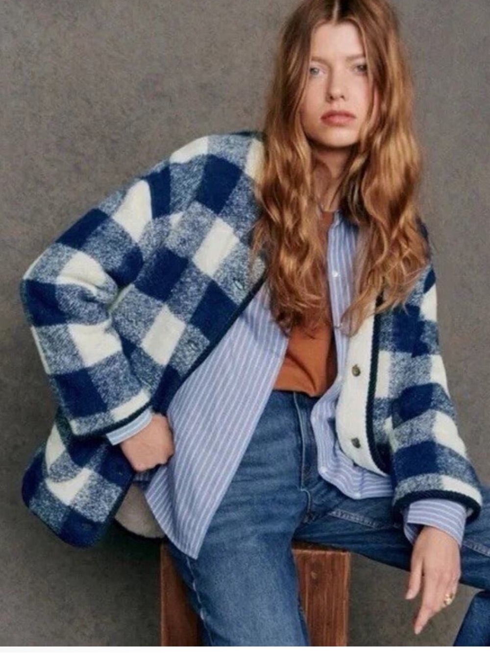 Sezane Farel Jacket Size 4
